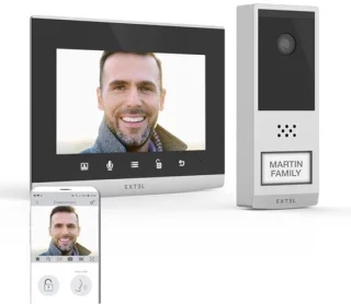 Draadloze videofoon met wifi, 350m bereik