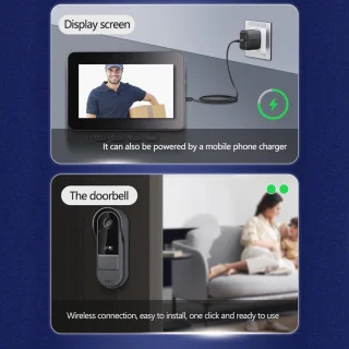 Draadloze Videofoon – Video-intercom