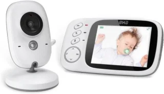 Draagbare babyfoon met camera