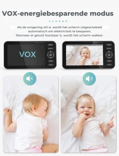 Draagbare Babyfoon Monitor