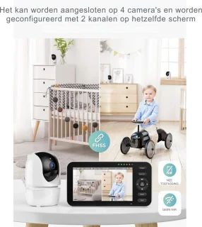 Draagbare Babyfoon Monitor