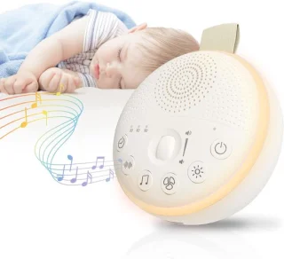 Draagbare white noise machine voor baby en kind