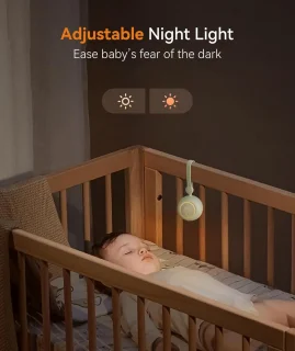 Draagbare White Noise Machine voor Baby's