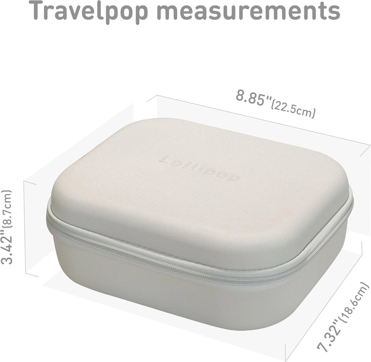 Wat vinden we goed aan de Draagtas Baby Monitor Hard Shell Duurzaam