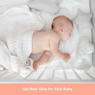 Draaibare babyfoonhouder