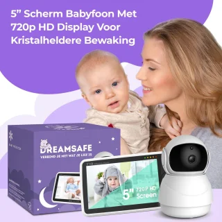 DreamSafe Babyfoon Camera Wit Video & Audio