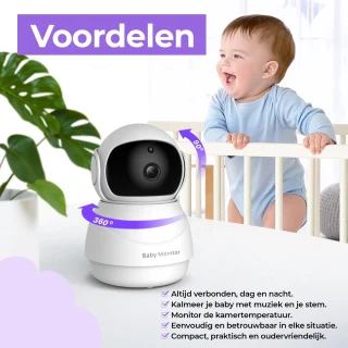 DreamSafe Babyfoon Camera Wit Video & Audio