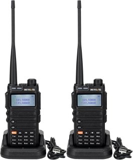 De Dual Band Walkie Talkie Set (2 stuks) in één oogopslag