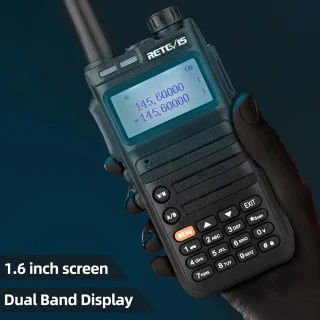 Dual Band Walkie Talkie Set (2 stuks)