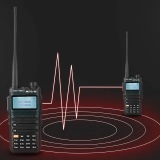 Dual Band Walkie Talkie Set (2 stuks)