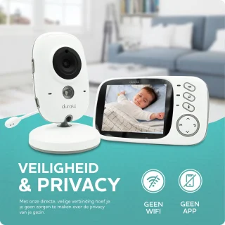 Duraful Babyfoon met Camera