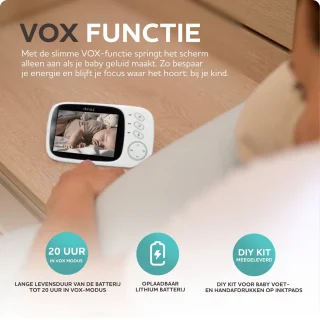 Duraful Babyfoon met Camera