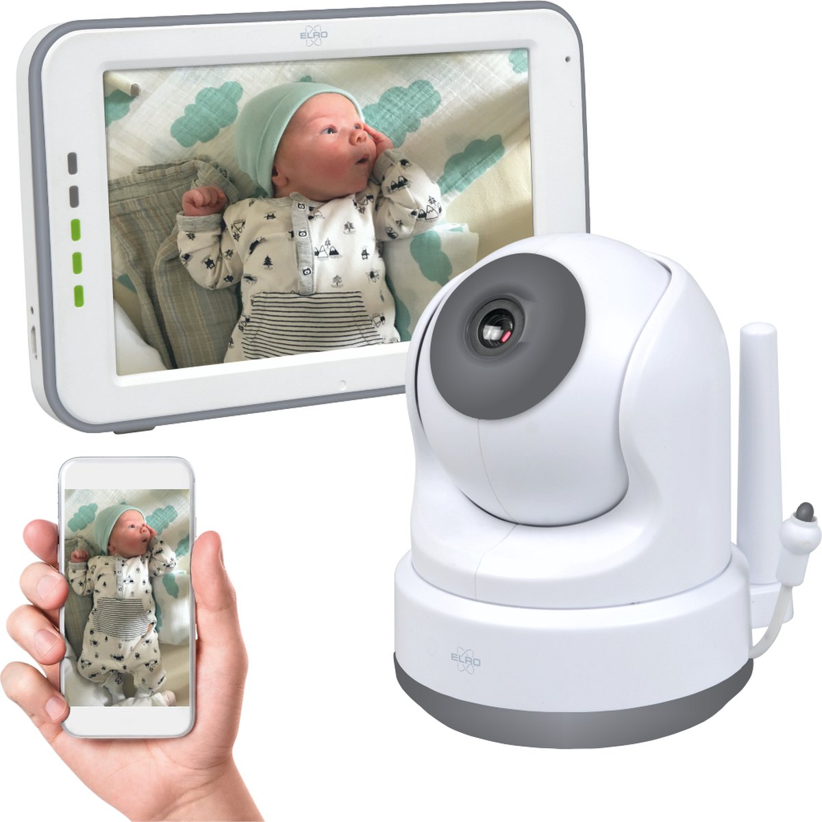 ELRO BC3000 Babyfoon Royale Touchscreen Monitor
