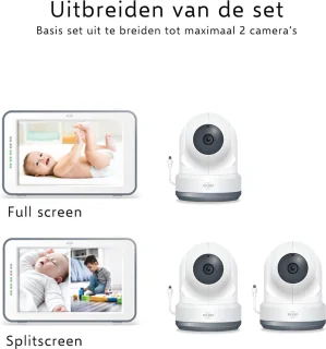 ELRO BC4000-C Baby Monitor Full HD Royale