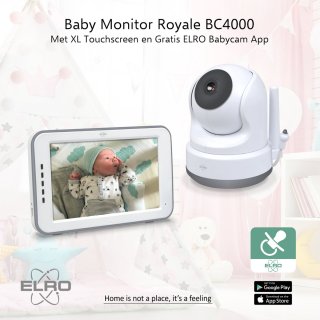 ELRO BC4000 Royale Full HD Babyfoon Mint
