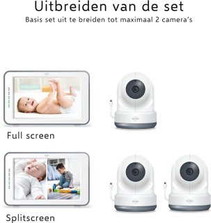 ELRO BC4000 Royale Full HD Babyfoon Mint