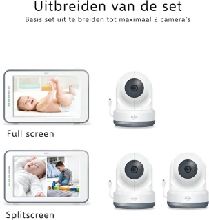 ELRO BC4000 Royale Full HD Babyfoon Mint