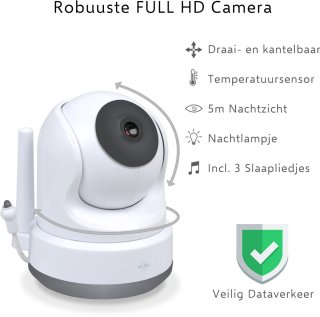 ELRO BC4000 Royale Full HD Babyfoon Mint