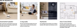 Enabot EBO Rijdende Babyfoon met Camera en Wifi