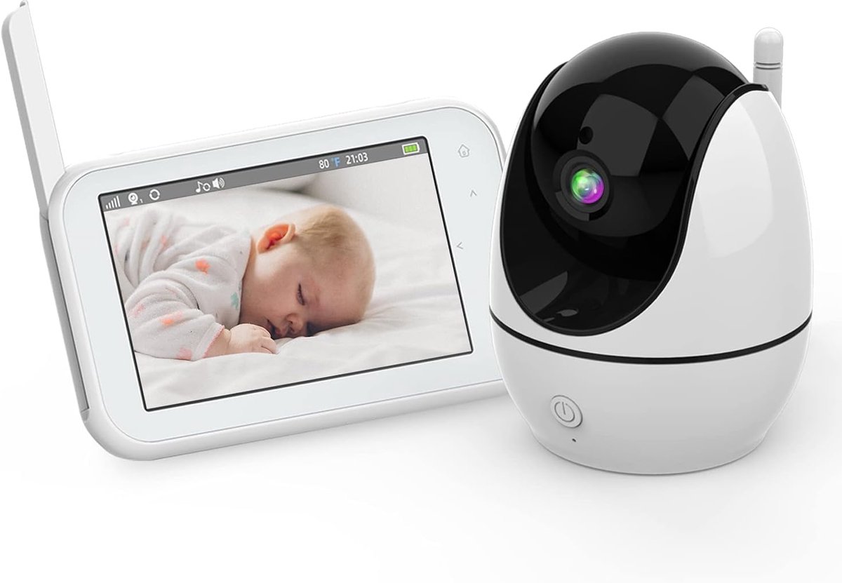 EP-1080P28 Baby Monitor met Camera en 4.3” LCD Scherm