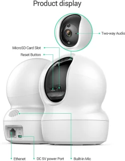 Equivera Babyfoon Camera Indoor Premium