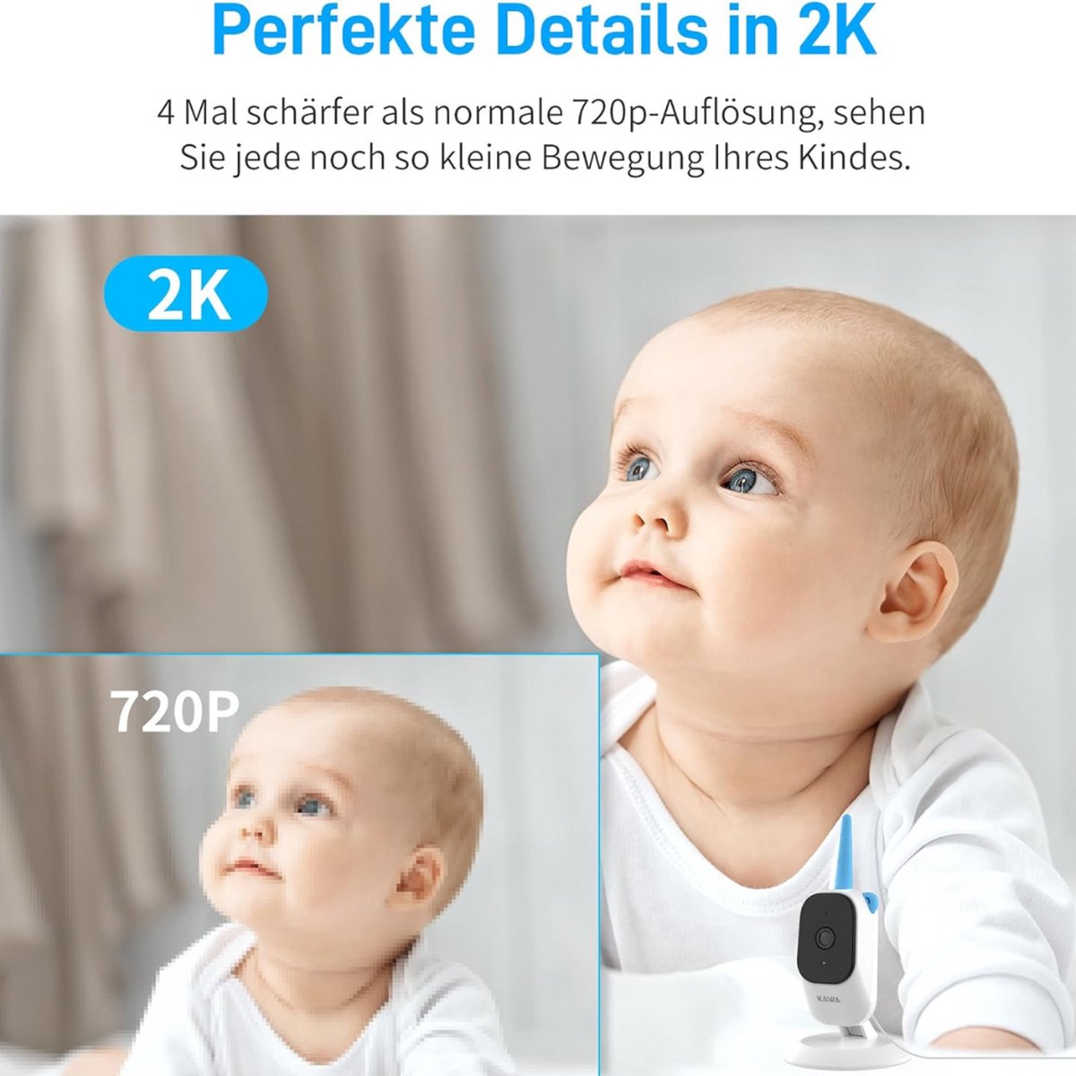 Equivera Babyfoon Camera Premium