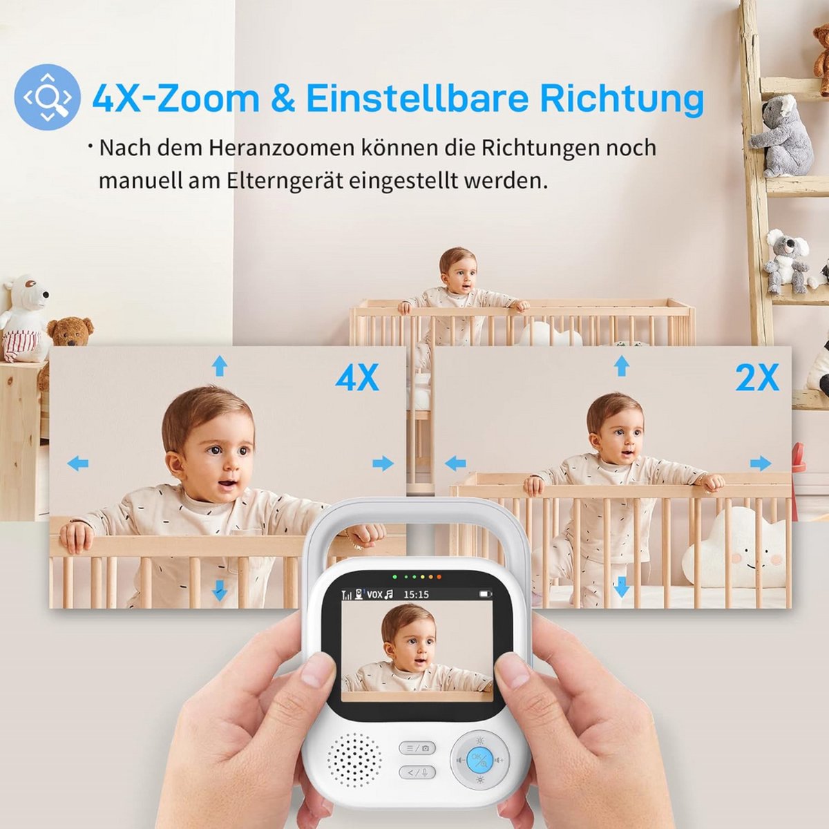 Equivera Babyfoon Camera Premium