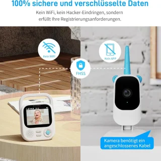 Equivera Babyfoon Camera Premium