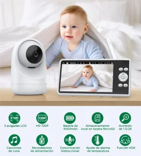 Equivera Babyfoon Camera Premium Indoor