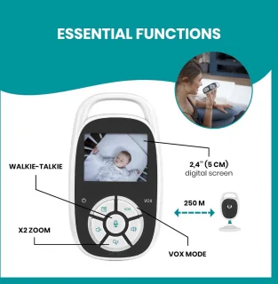 Equivera Babyfoon Camera Premium Indoor