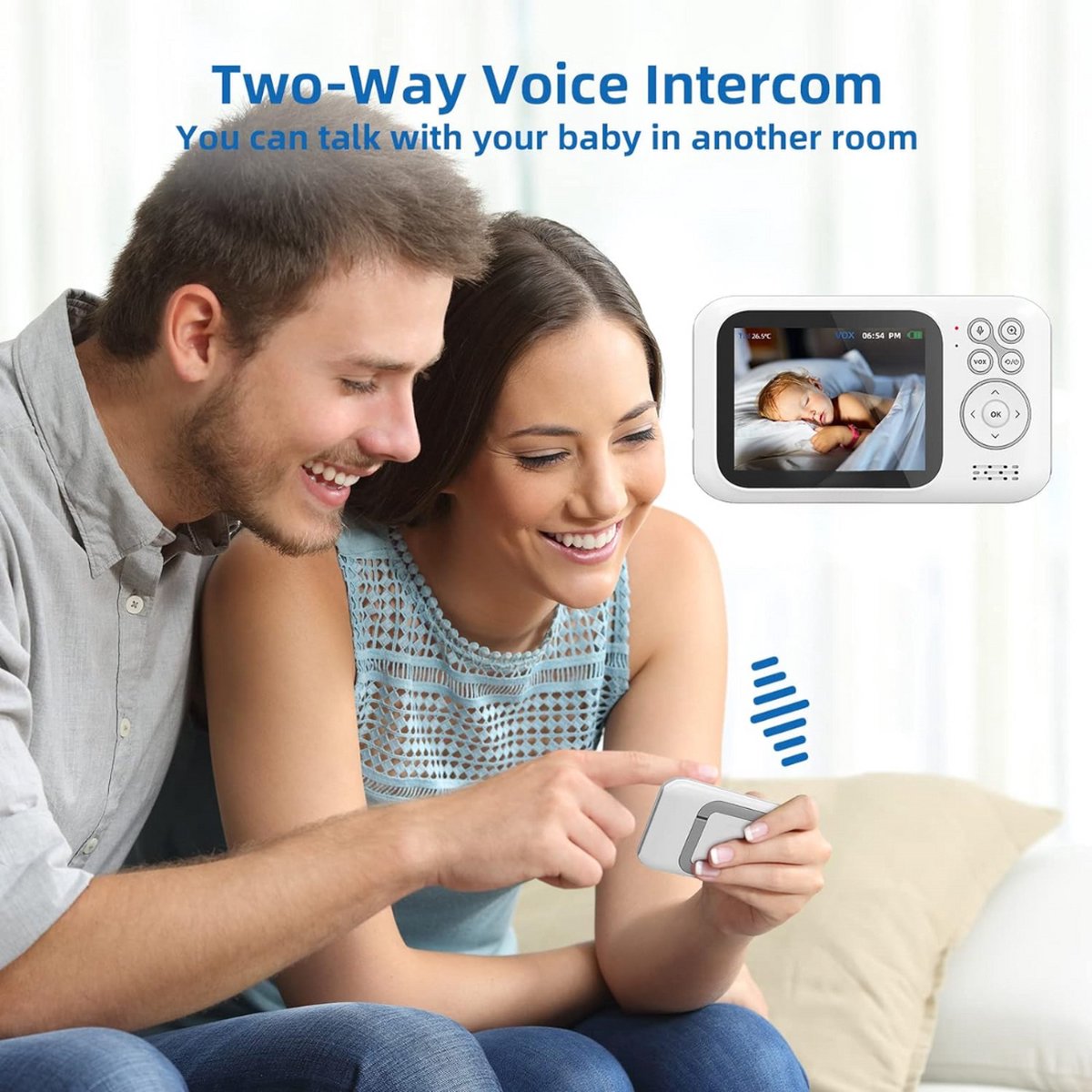 Equivera Babyfoon met Camera Indoor Premium