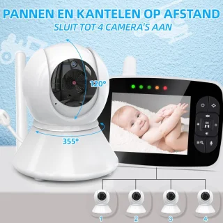 Equivera Babyfoon met Camera Premium Indoor