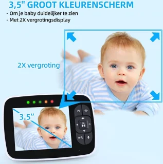 Equivera Babyfoon met Camera Premium Indoor