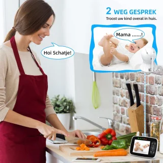 Equivera Babyfoon met Camera Premium Indoor