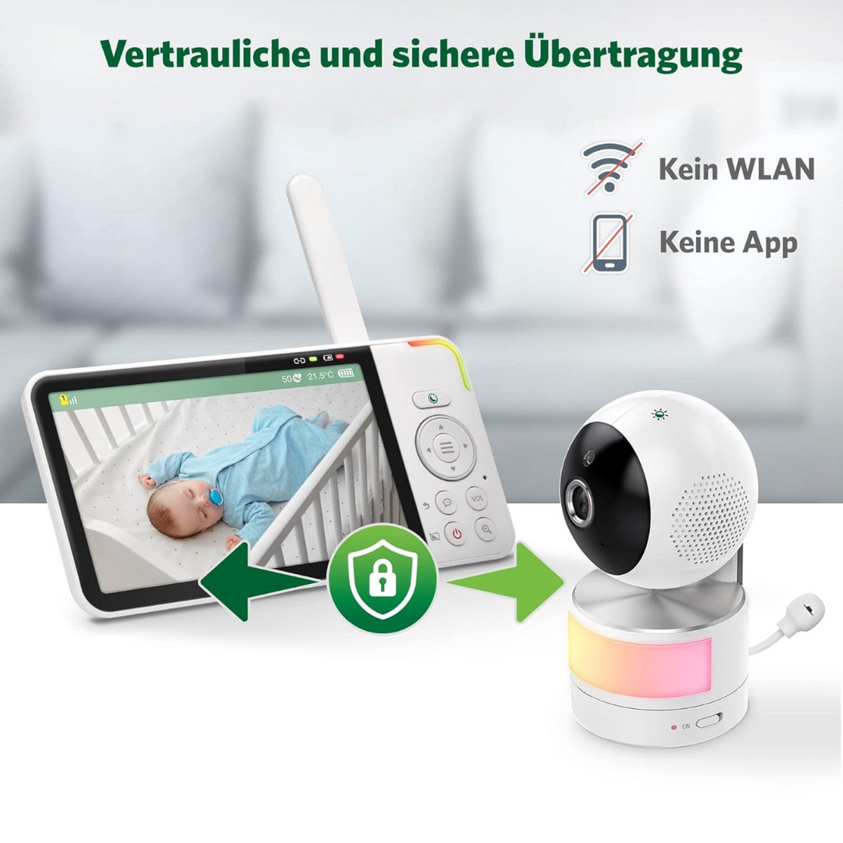 Equivera Babyfoon met Camera Premium Indoor