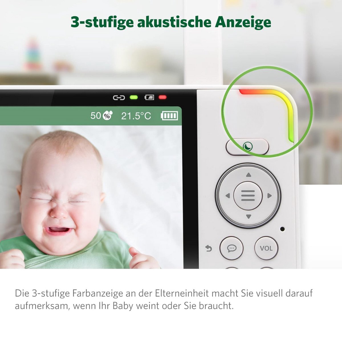 Equivera Babyfoon met Camera Premium Indoor