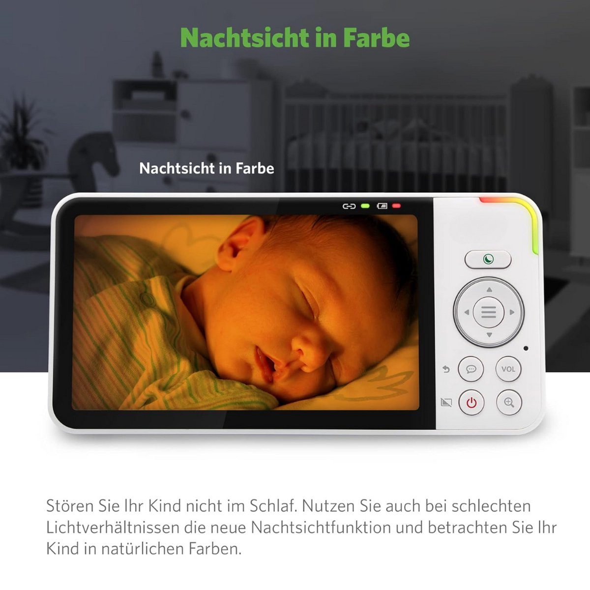 Equivera Babyfoon met Camera Premium Indoor