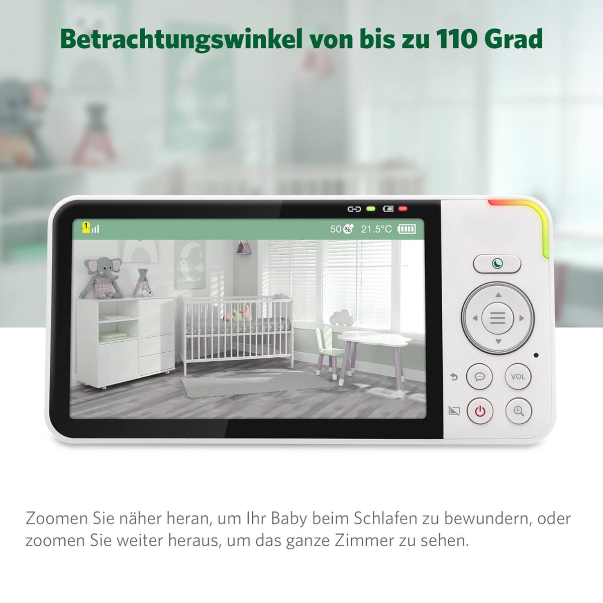 Equivera Babyfoon met Camera Premium Indoor