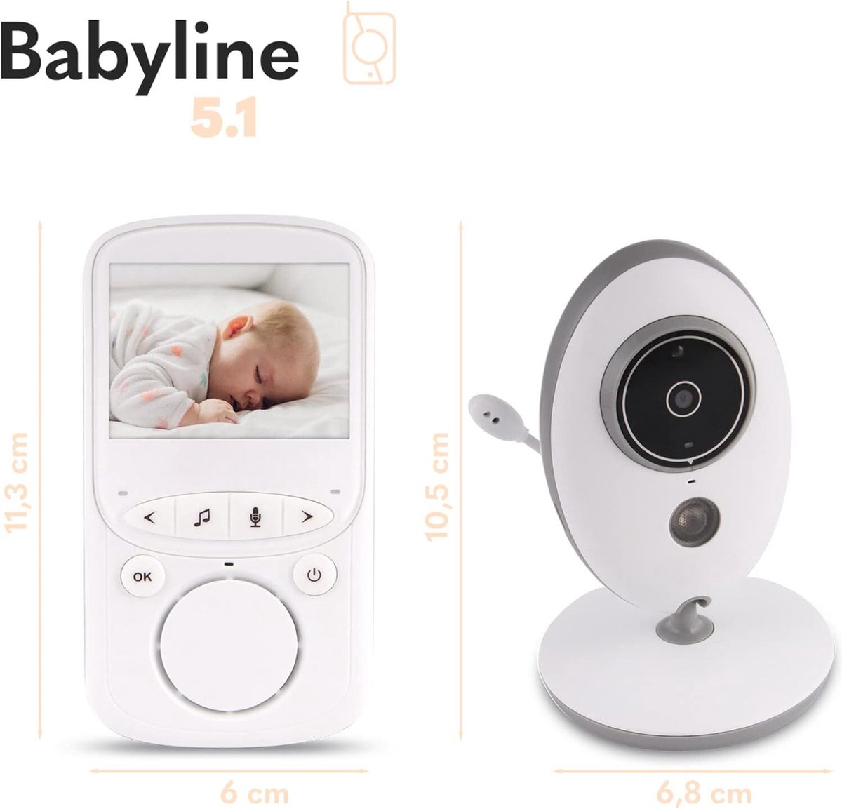 Equivera Babyfoon met Camera Premium