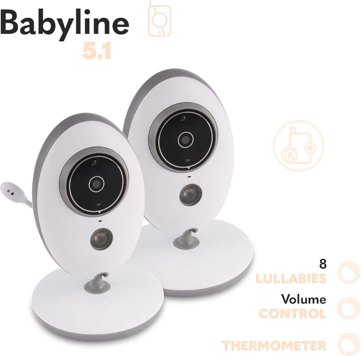Equivera Babyfoon met Camera Premium