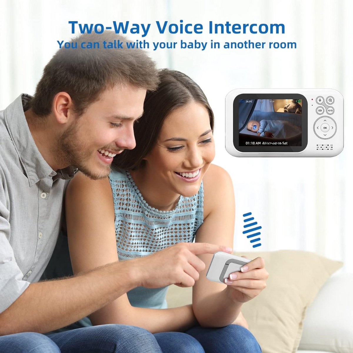 Equivera Babyfoon met Camera Premium