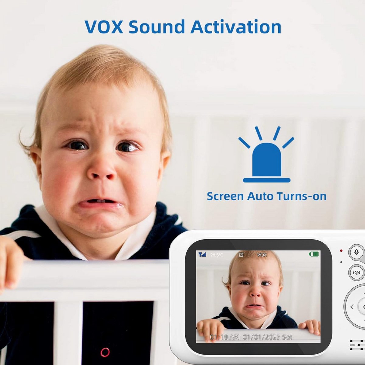 Equivera Babyfoon met Camera Premium