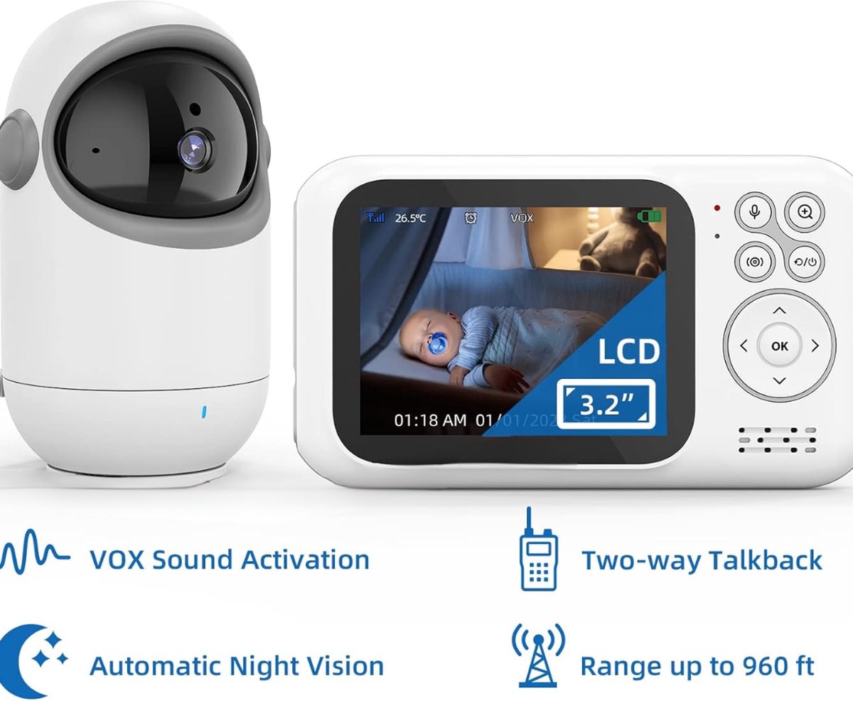 Equivera Babyfoon met Camera Premium