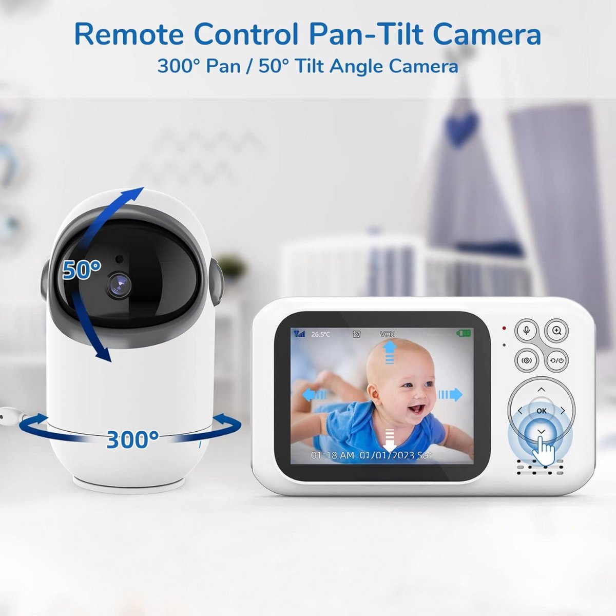 Equivera Babyfoon met Camera Premium