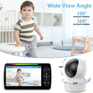 Equivera Premium Babyfoon met Camera Indoor