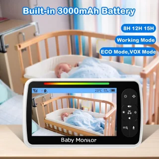 Equivera Premium Babyfoon met Camera Indoor