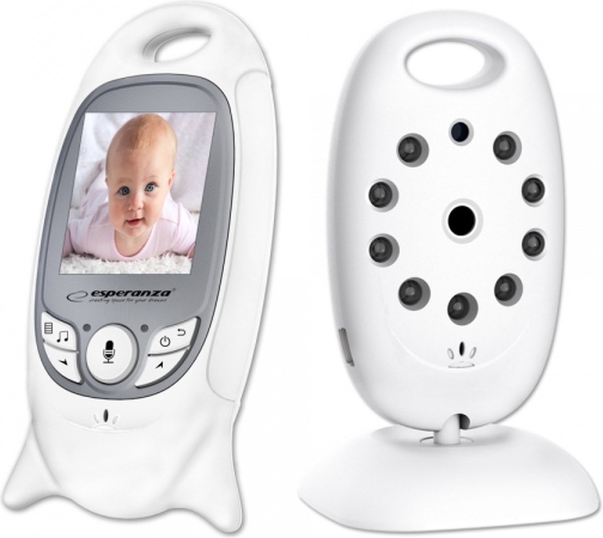 Esperanza EHM001 LCD Babyfoon Wit