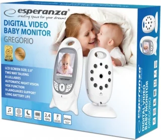 Esperanza EHM001 LCD Babyfoon Wit