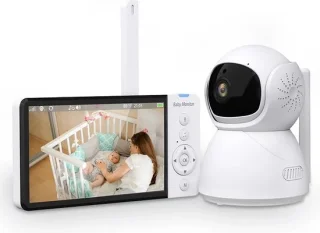 Eszenzics Babyfoon 5" LED HD 1080p draadloos