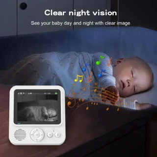 Eszenzics Babyfoon Pro5 HD draadloos met nachtcamera